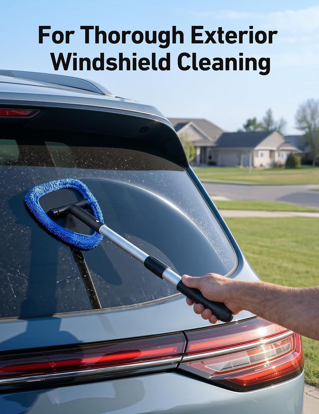 AstroAI Windshield Cleaner Tool & Car Interior Detailing Kit, Blue, 21 in Jansha Store