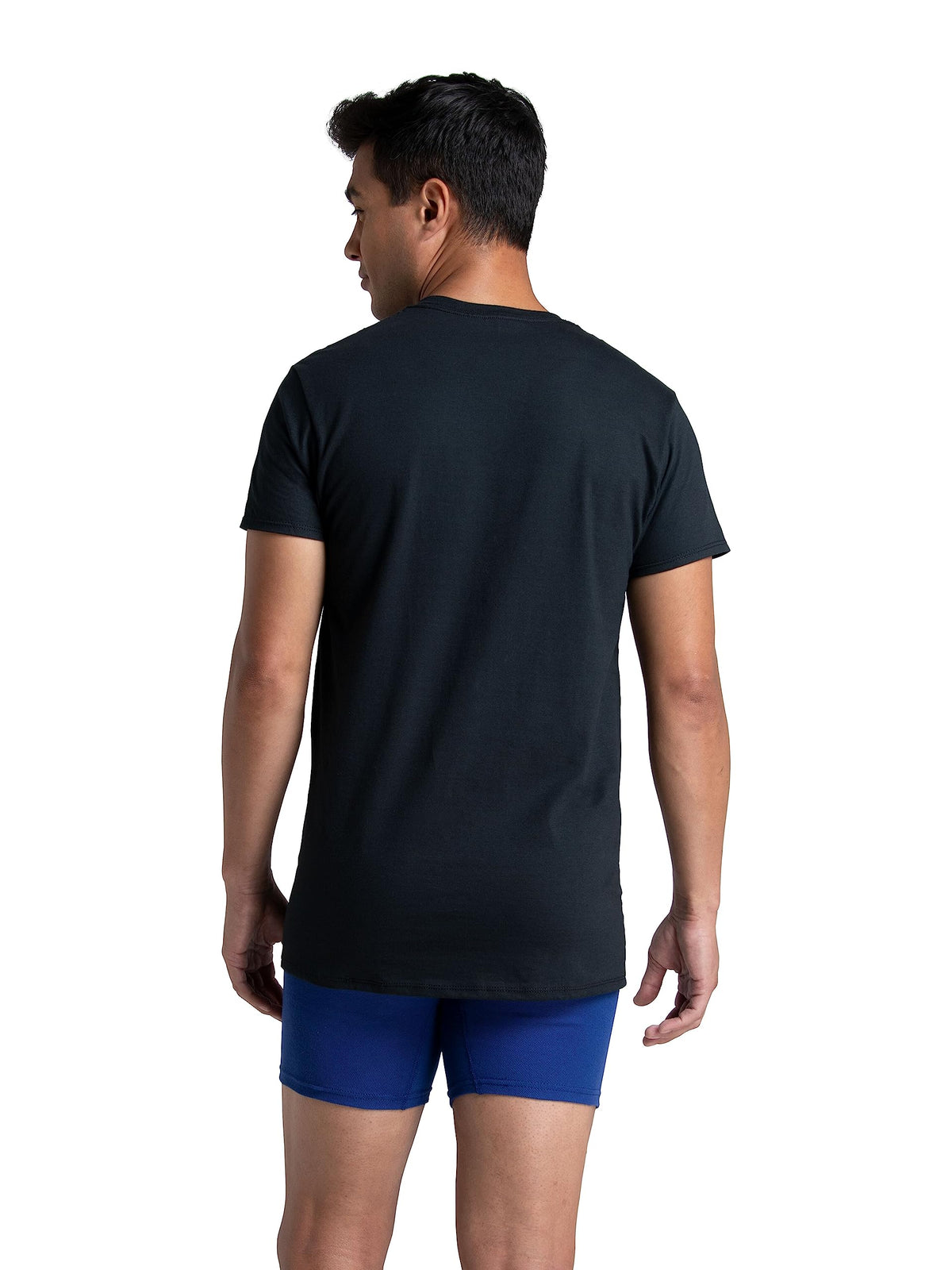 Fruit of The Loom Men's Crew Tee Undershirts, Moisture Wicking & Tag Free, Also Available in Big & Tall Jansha Store