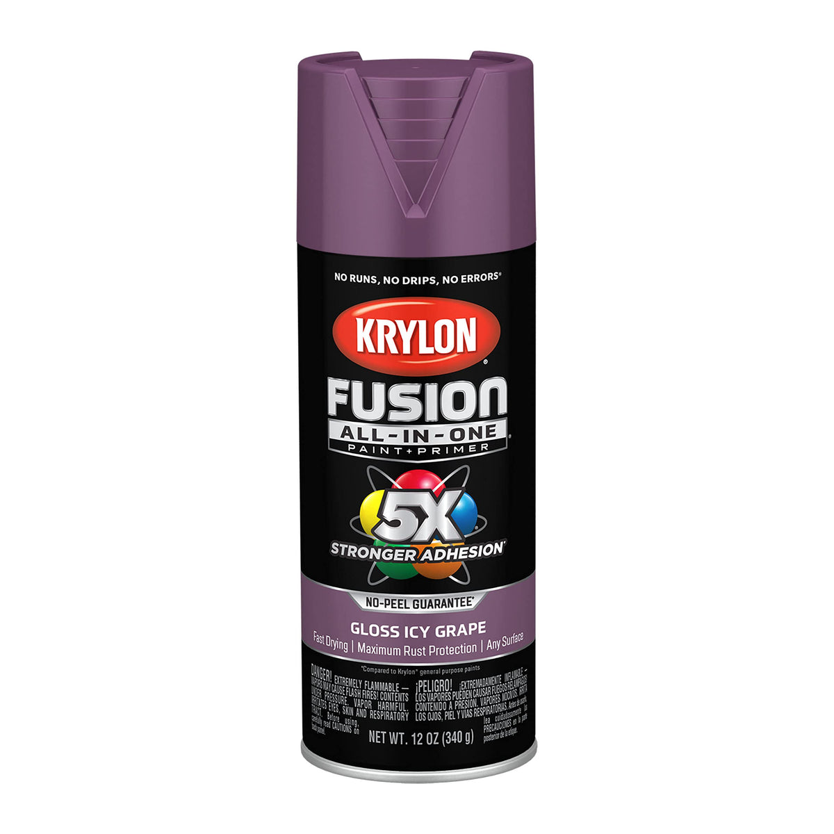 Krylon Fusion All-In-One 12 Oz. Gloss Spray Paint, Hot Pink - 1 Each Jansha Store