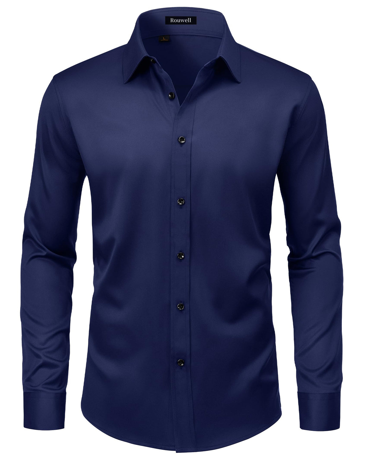 Men’s Wrinkle Free Dress Shirts Regular Fit Long Sleeve Non Iron Business Casual Wedding Stretch Button Down Shirt Jansha Store