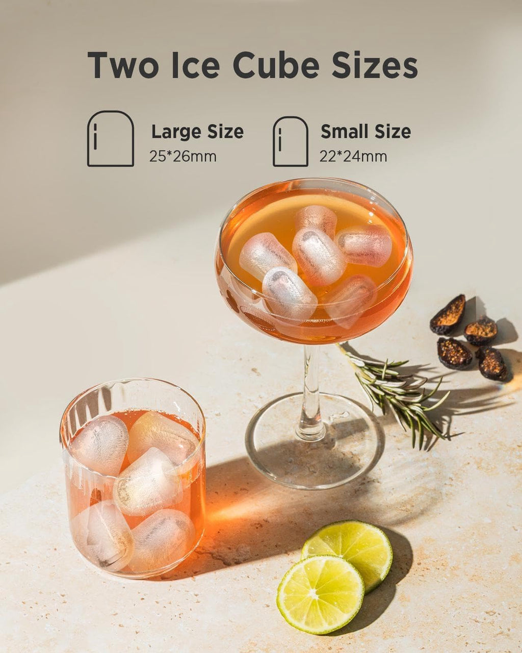 Silonn Nugget Ice Maker Countertop, Pellet Ice Machine with Self-Cleaning Function, Sonic Ice Maker Produces 36lbs of Chewable Ice in 24 Hours, Ideal for Home Kitchen and Office (Stainless Steel) Jansha Store