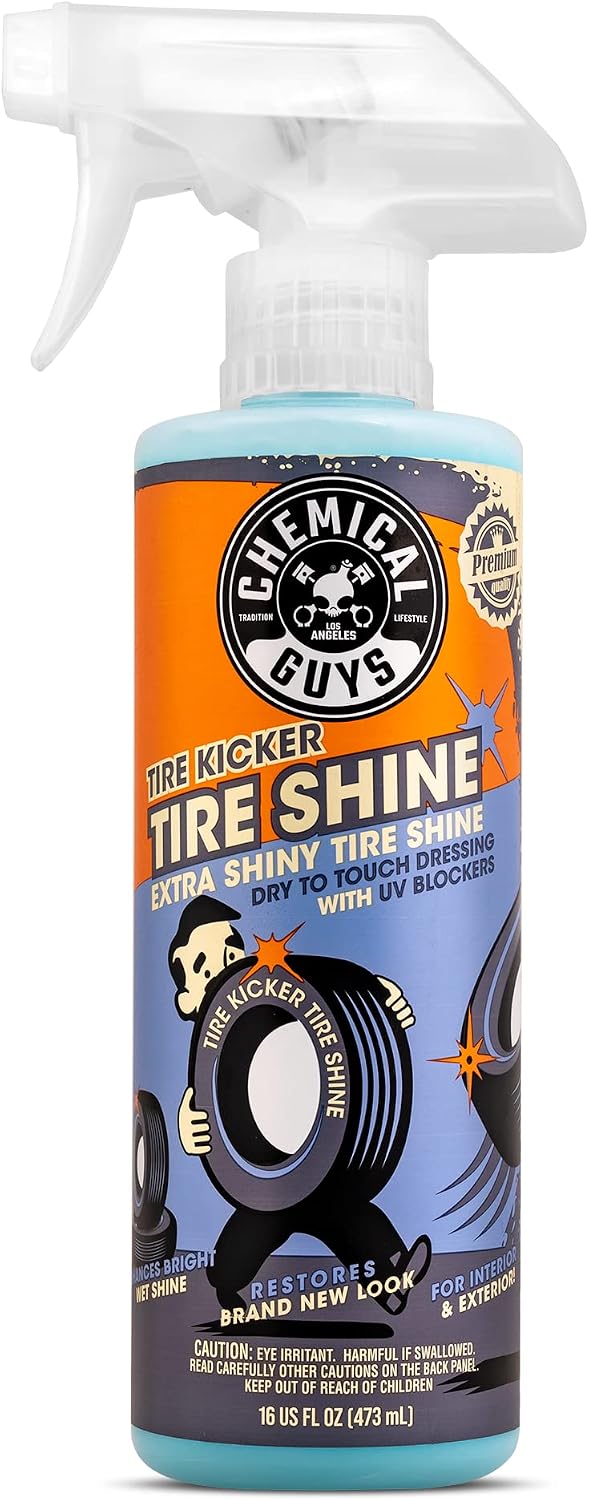 Chemical Guys, Tire Kicker Extra Glossy Tire Shine for Rubber & Trim, 16 oz Jansha Store