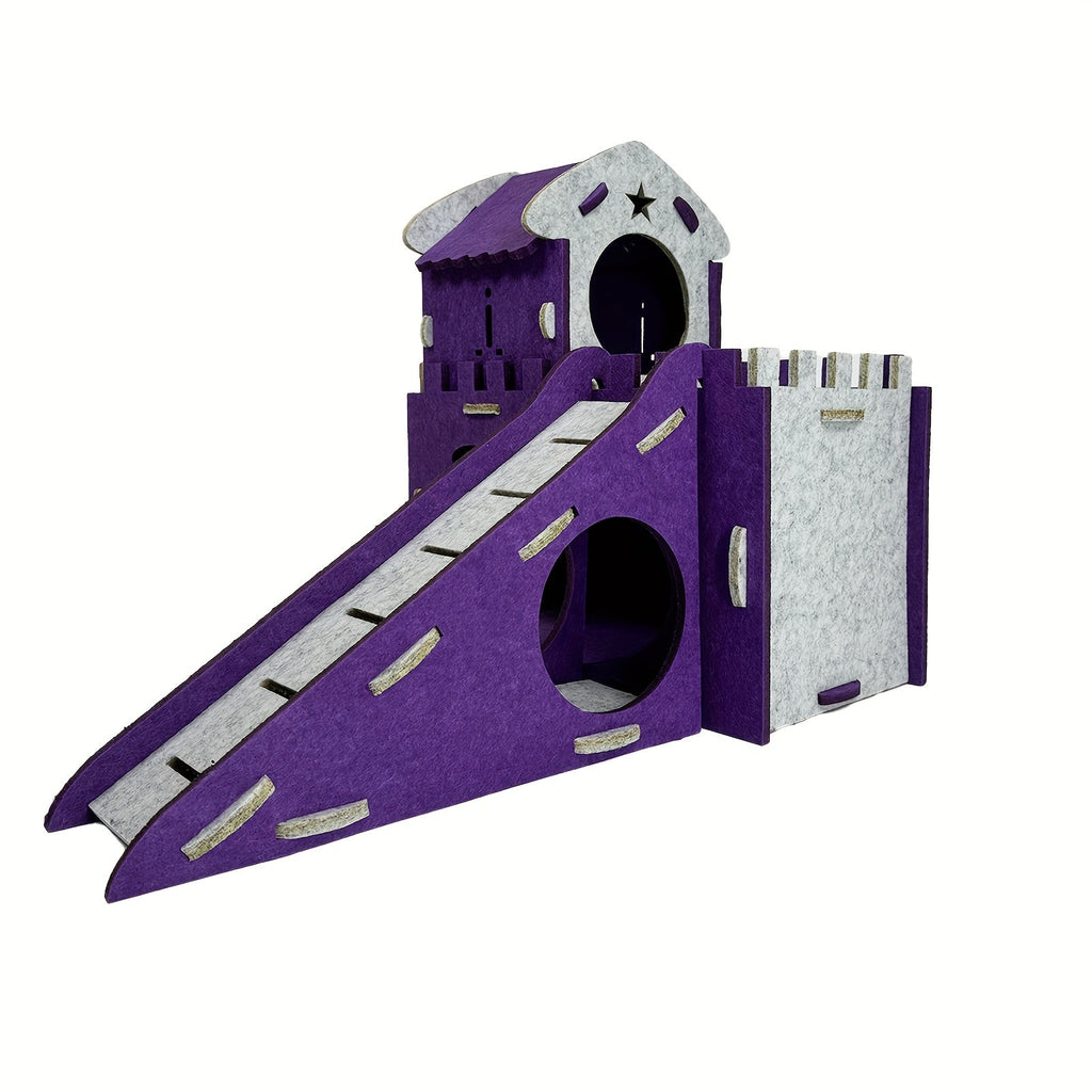 Felt Rabbit Hideaway Bunny Castle Indoor Habitat LPT