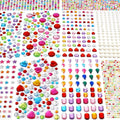 MYDBUYSOME 2774pcs Gem Stickers Jewels for Crafts, Adhesive Gems Rhinestone Jansha Store