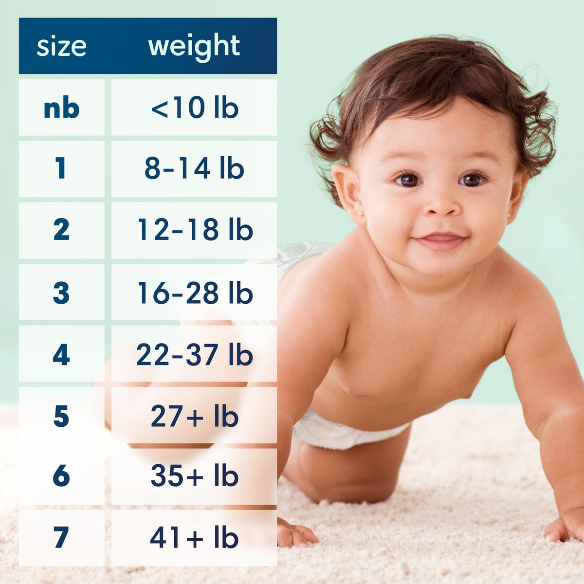 Pampers Pure Baby Diapers, Size 5 (27+ lbs), 132 Jansha Store