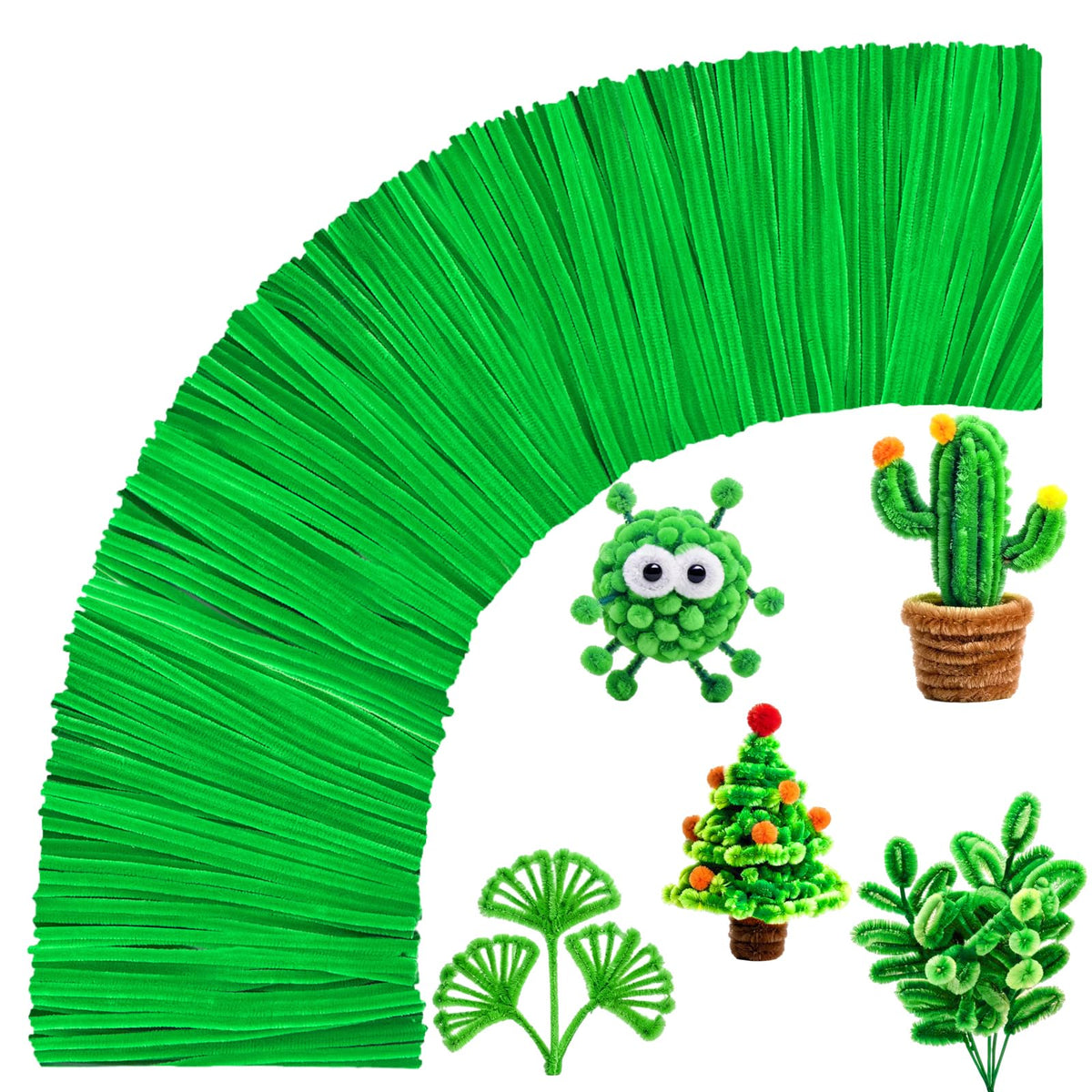 200Pcs Glitter Pipe Cleaners Craft Bulk,Art Aupplies Toys for Kids,DIY Multicolor Sparkly Chenille Stems for Halloween/Christmas Home Decor,Xmas Gift Wrapping and Festival Party Decoration Present Jansha Store