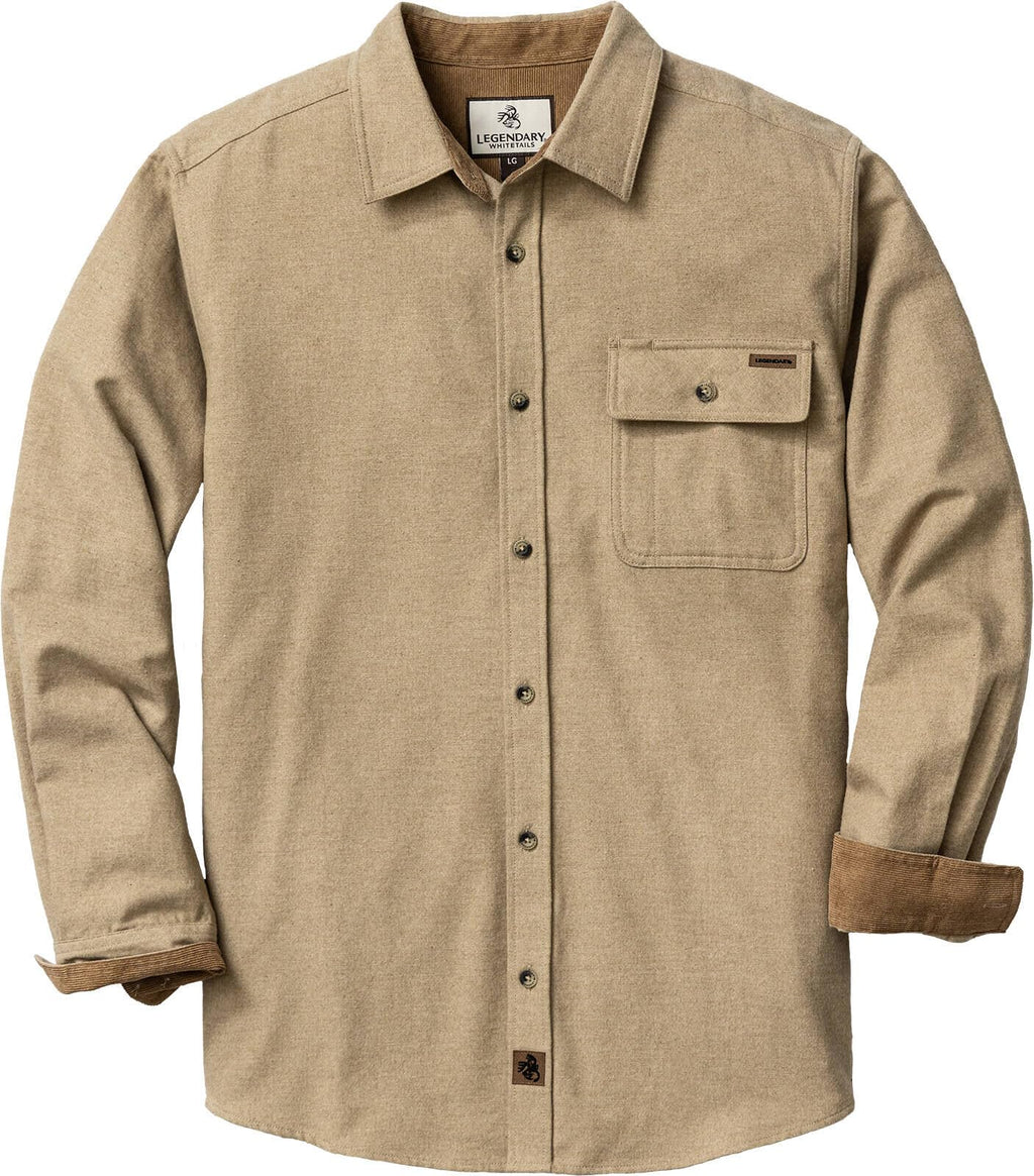 Legendary Whitetails Mens Flannel Long Sleeve Button Down 100% Cotton Shirt Jansha Store