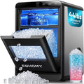 EUHOMY Nugget Ice Maker Countertop, 44lbs/24H, Ready in 7-10Mins, Black Jansha Store
