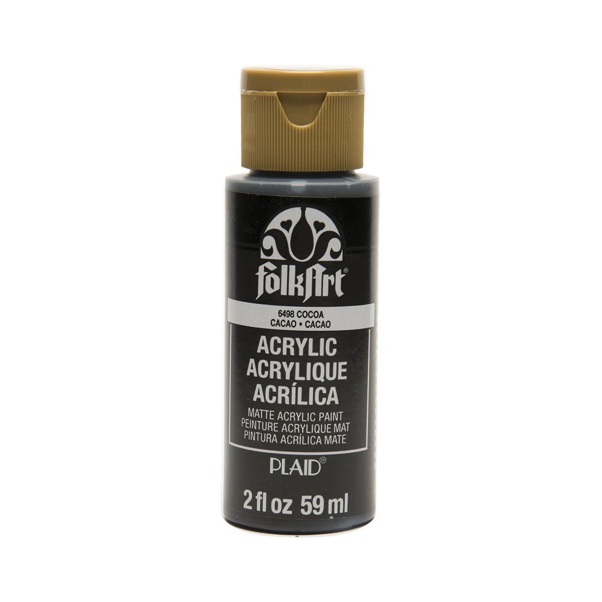 FolkArt Acrylic Paint in Assorted Colors (2 oz), 2559, Coffee Latte Jansha Store