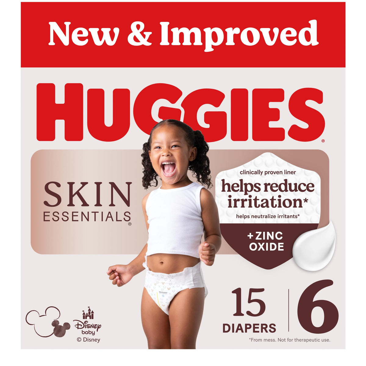 Huggies Skin Essentials Diapers Size 2, 26 Count Jansha Store