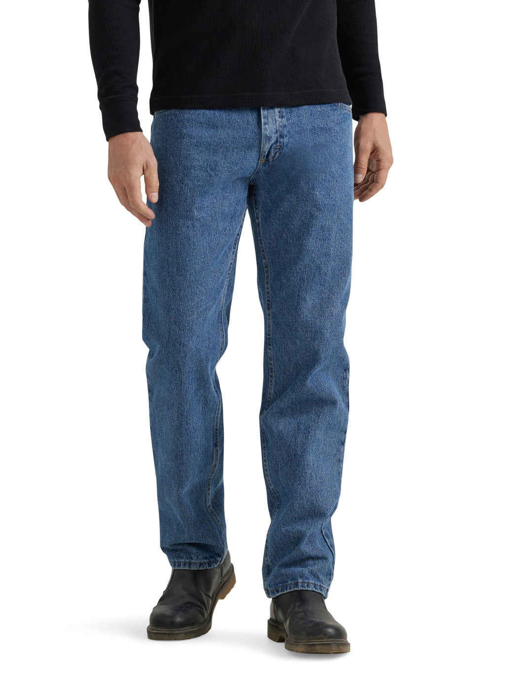 Wrangler Authentics Men's Regular Fit Comfort Flex Waist Jean Jansha Store