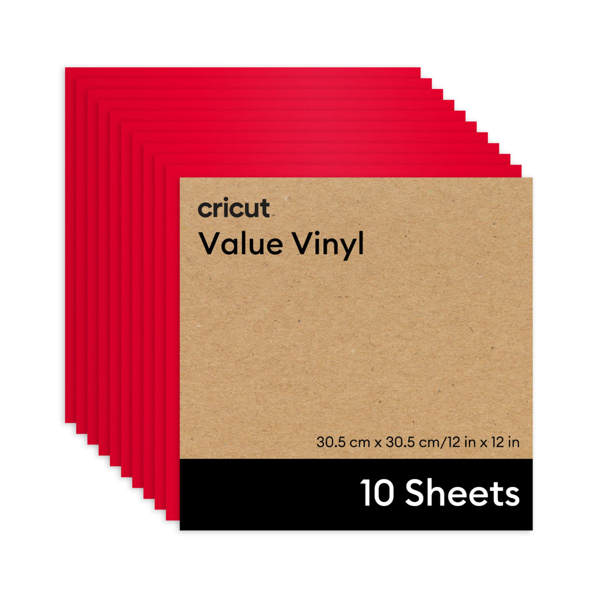 Cricut® Value Permanent Vinyl, White (12 in x 10 ft) Jansha Store