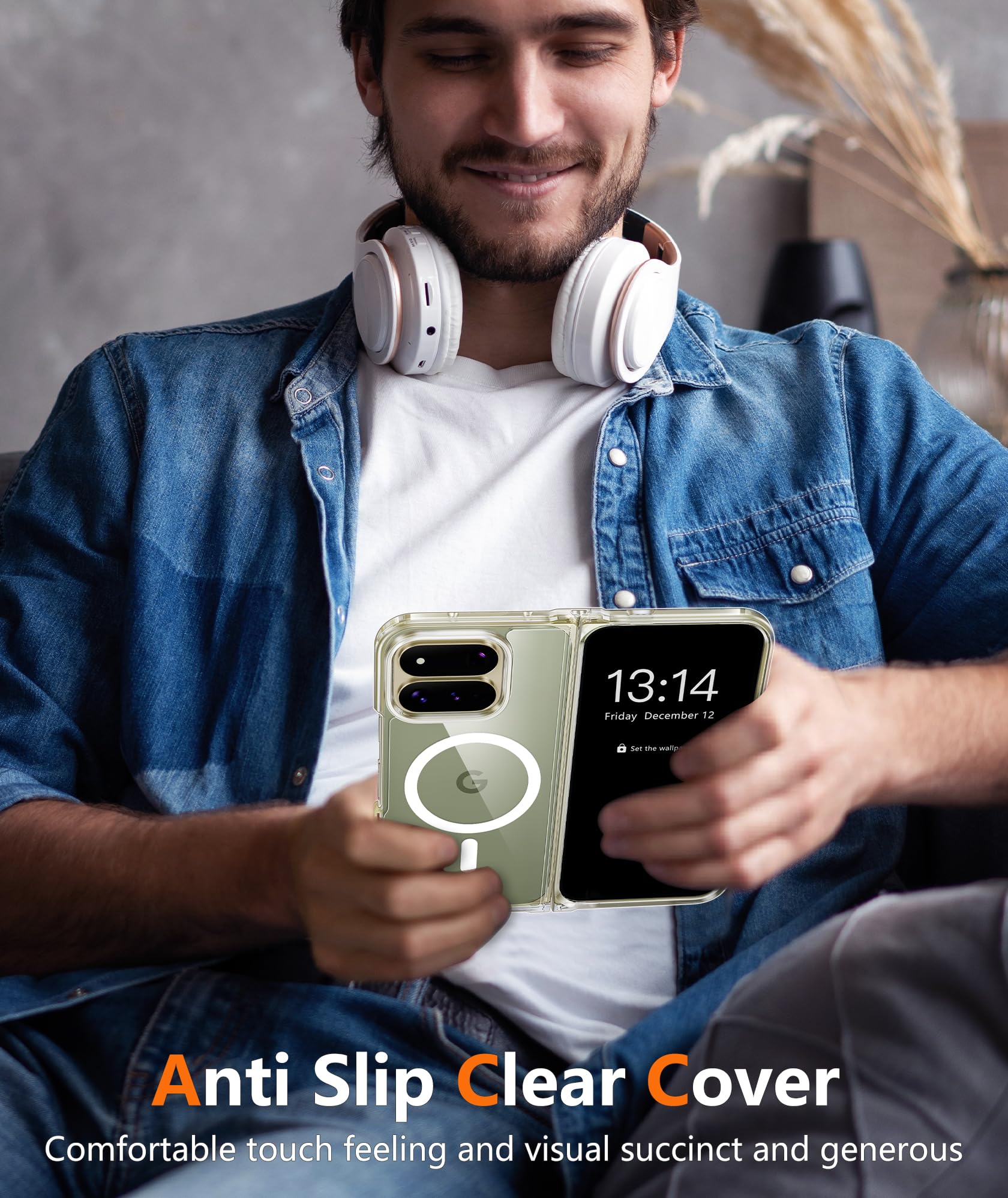 FNTCASE for iPhone 11 Case Clear Compatible with Magsafe Anti Yellowing Jansha Store