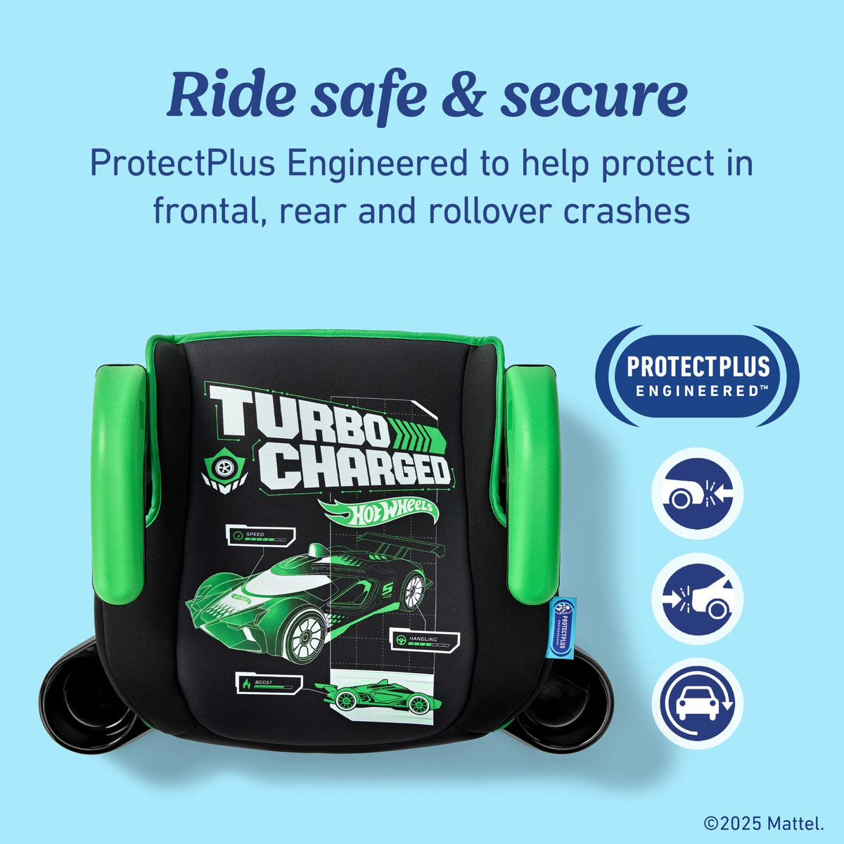 Graco TurboBooster 2.0 Backless Booster Car Seat, Denton Jansha Store