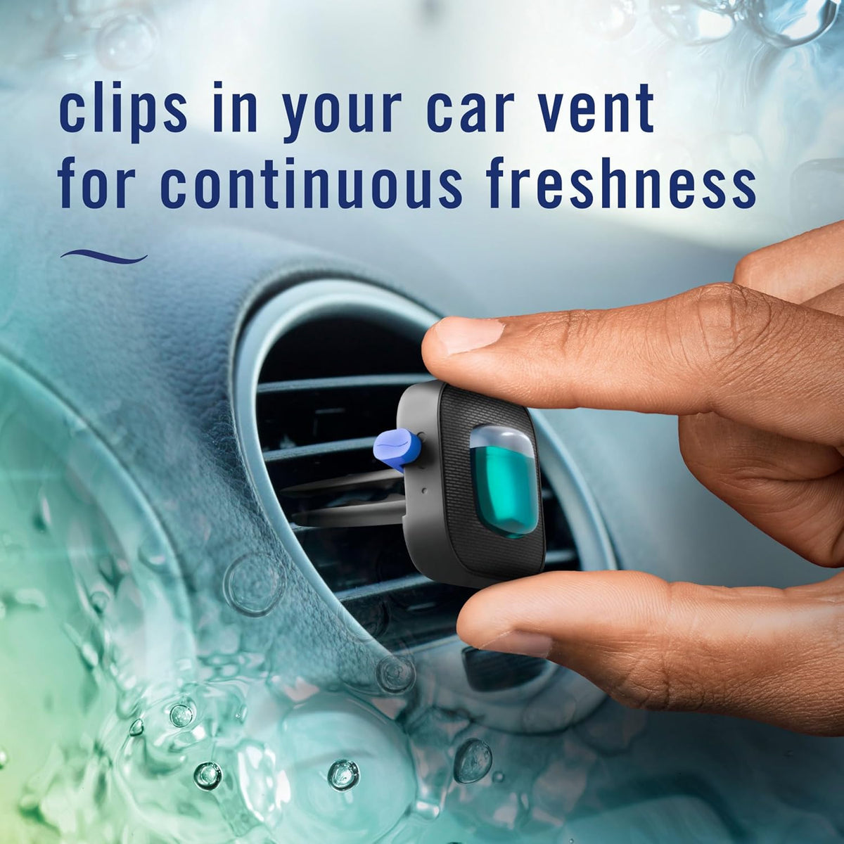 Febreze Car Air Freshener, Odor-Fighting Automotive Vent Clip, Scented Car Accessories, Long Lasting for Strong Odors, Unstopables Fresh Scent, .07 fl oz, 4 Count Jansha Store