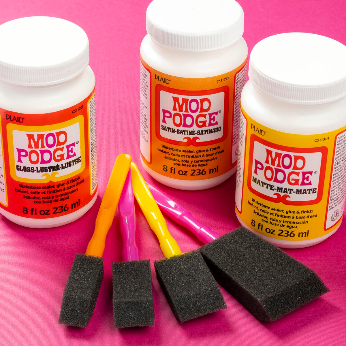 Mod Podge Gloss Sealer, Glue & Finish: All-in-One Craft Solution- Quick Dry, Easy Clean, for Wood, Paper, Fabric & More. Non-Toxic - Craft with Confidence, Made in USA, 16 oz., Pack of 1 Jansha Store