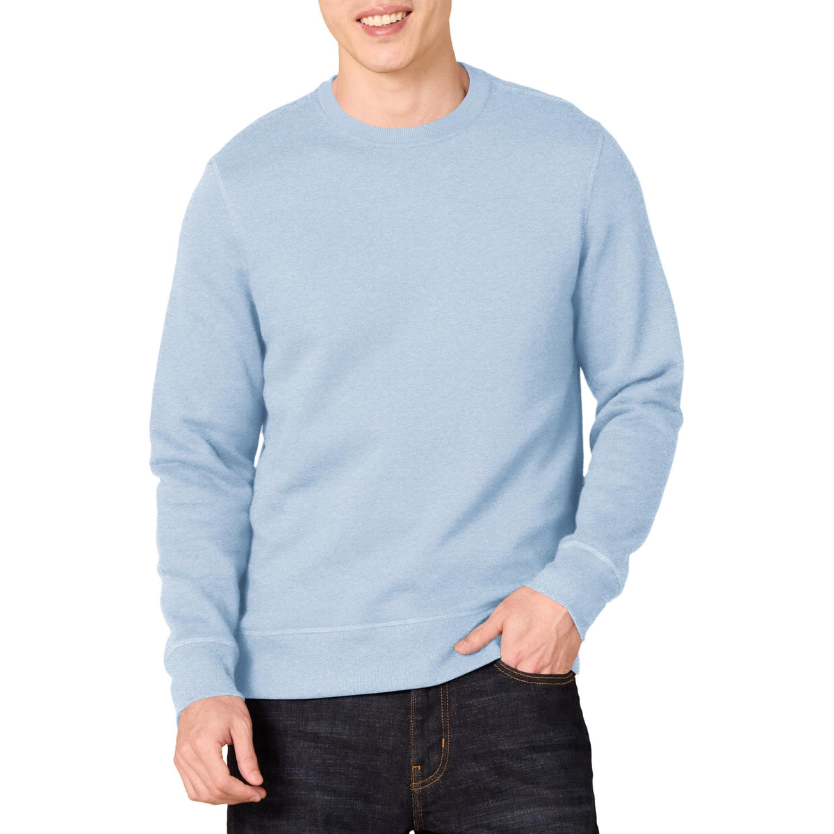Amazon Essentials Men's Crewneck Fleece Sweatshirt Jansha Store
