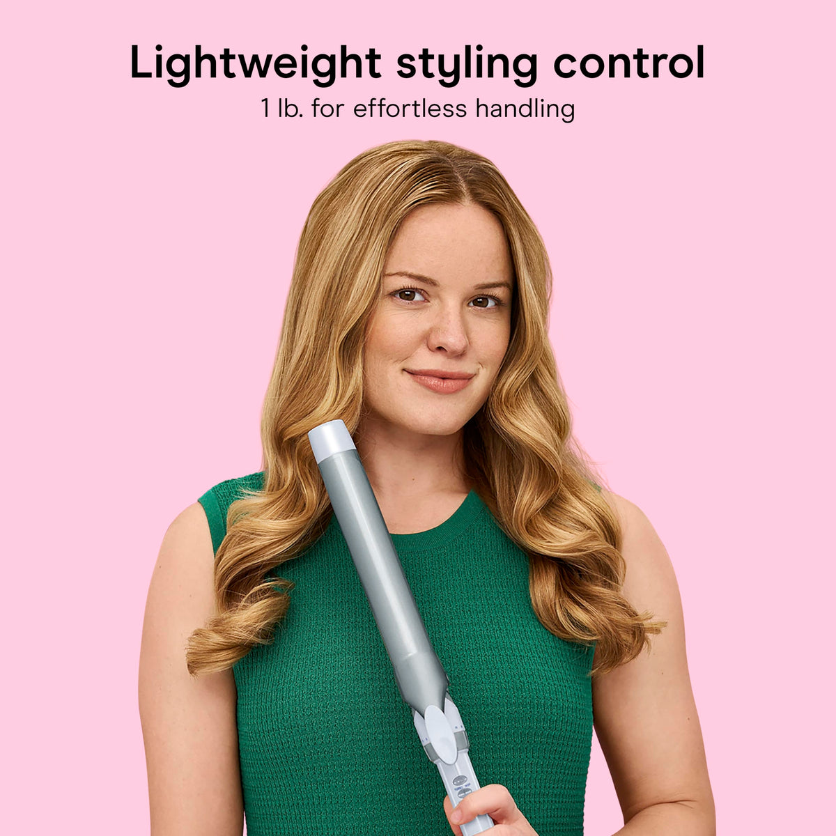 Conair Curling Iron, Double Ceramic, 1/2-in. Barrel, White/Rose Gold Jansha Store