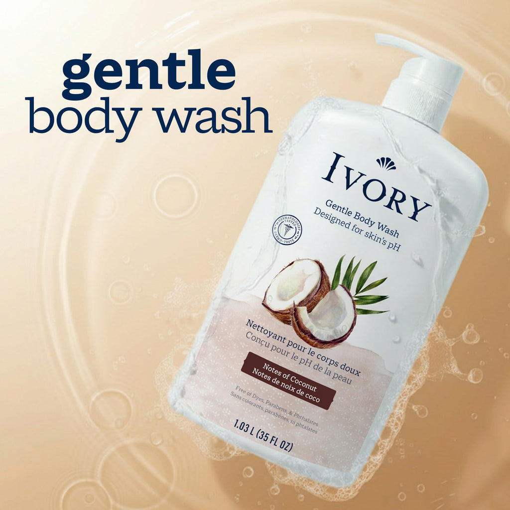 Ivory Body Wash Designed for the Whole Family, Original Scent, 35 fl oz Jansha Store
