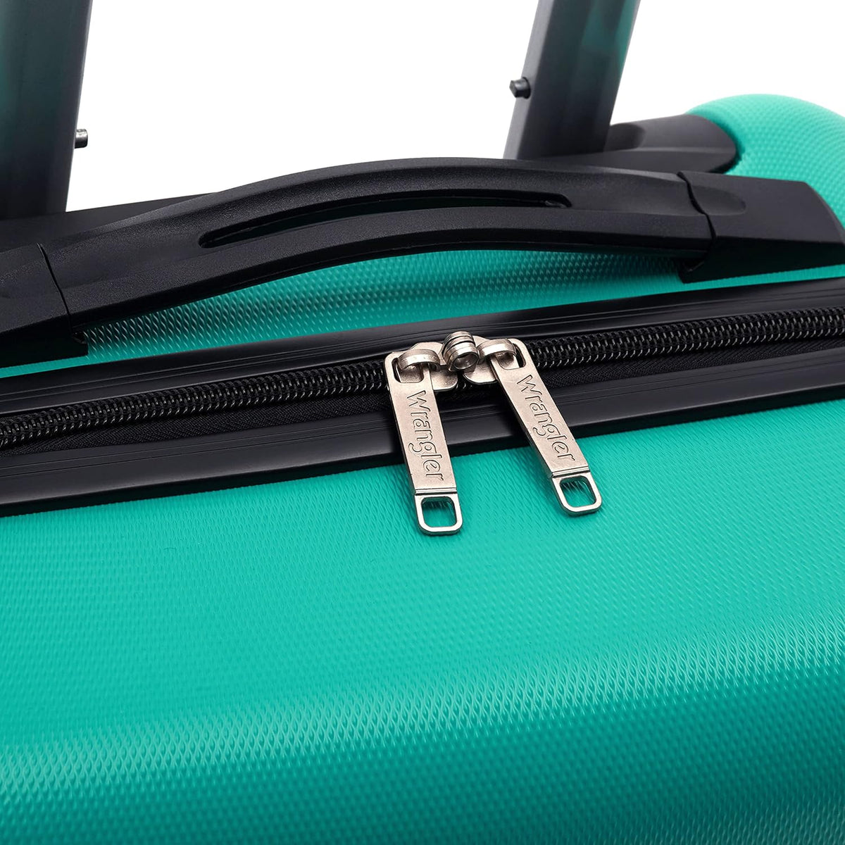 Wrangler 22" Hardside Spinner Carry-On Luggage, Teal Jansha Store