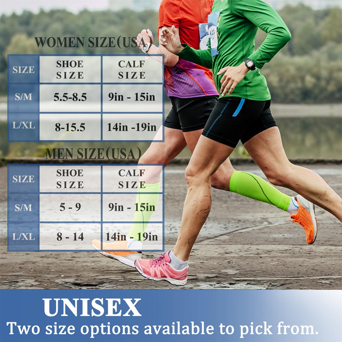 CHARMKING Compression Socks for Women & Men Circulation (3 Pairs) 15-20 mmHg is Best Support for Athletic Running Cycling Jansha Store