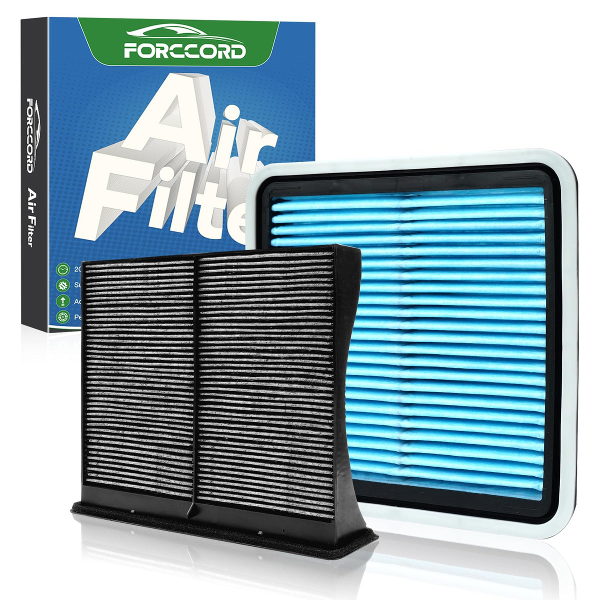 Cabin & Engine Air Filter Kit for Hyundai Elantra 2021-2026 (1.6L/2.0L Gas) Jansha Store