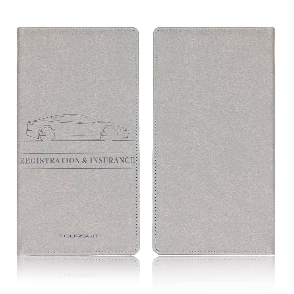 TOURSUIT Car Registration and Insurance Card Holder, Marble Black Jansha Store