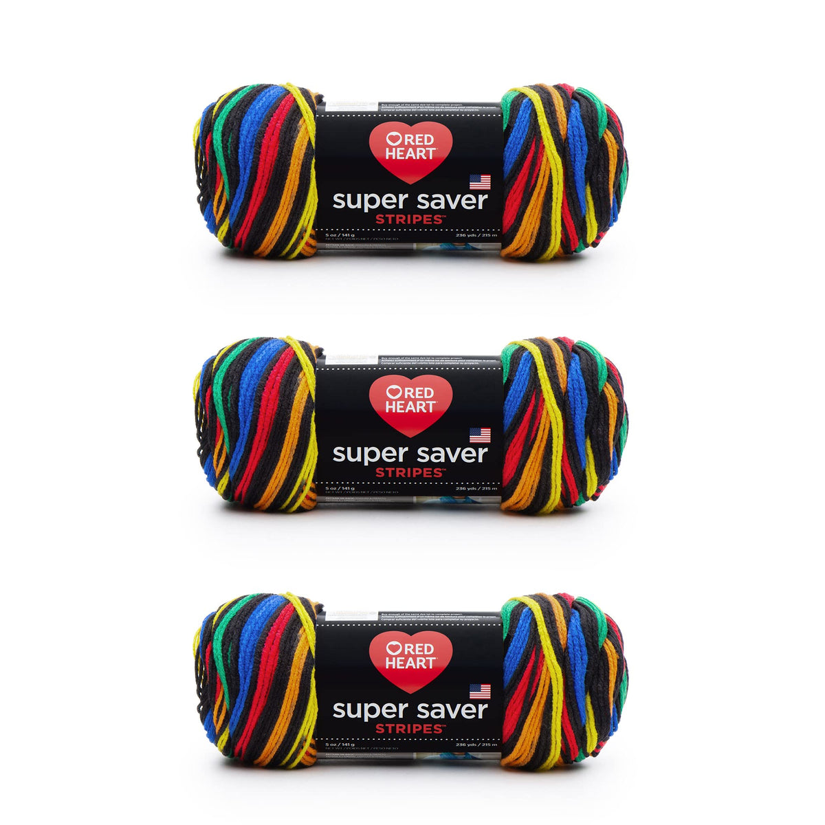 Red Heart Super Saver Yarn for Crocheting & Knitting, Medium Thyme, 3-Pack Jansha Store