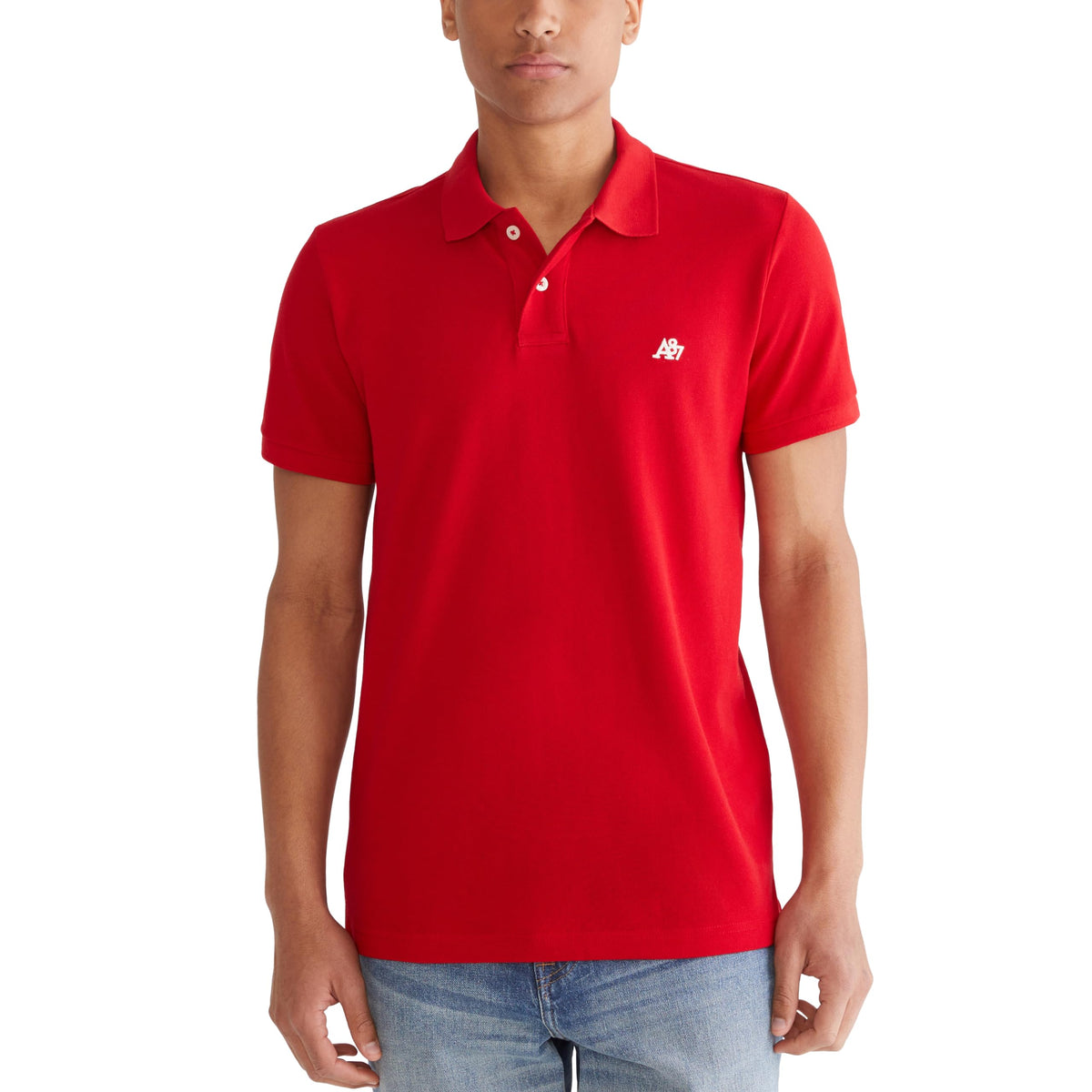 AEROPOSTALE Men's Uniform Polo Short Sleeve Jansha Store