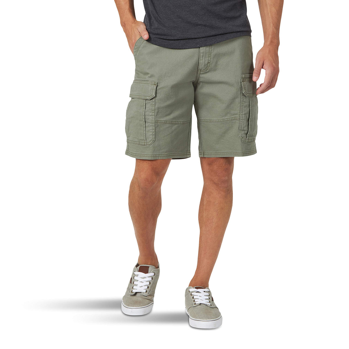 Wrangler Authentics Men's Classic Cargo Stretch Short Jansha Store