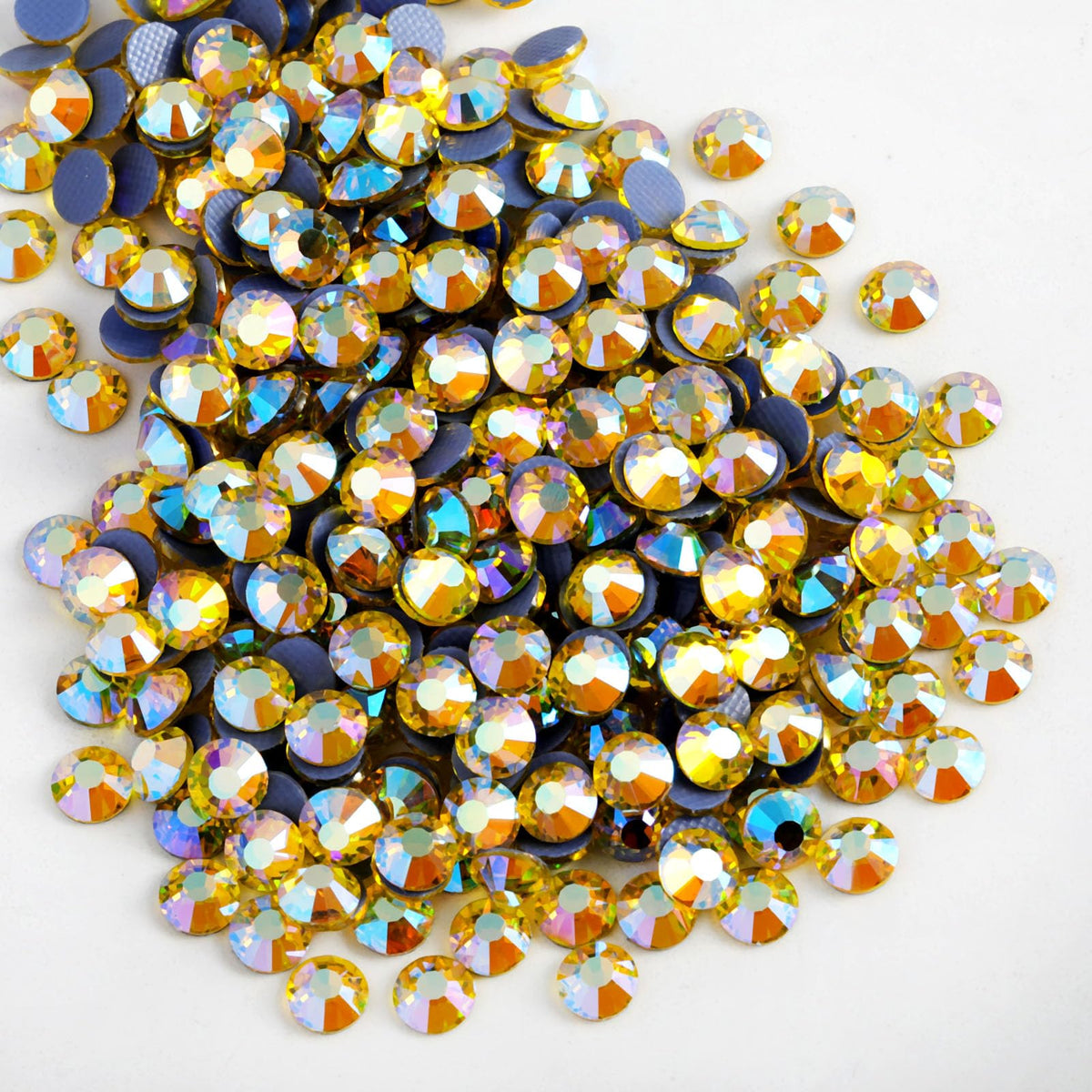 Beadsland Hotfix Rhinestones, Sapphire AB, SS10, 2880pcs Jansha Store