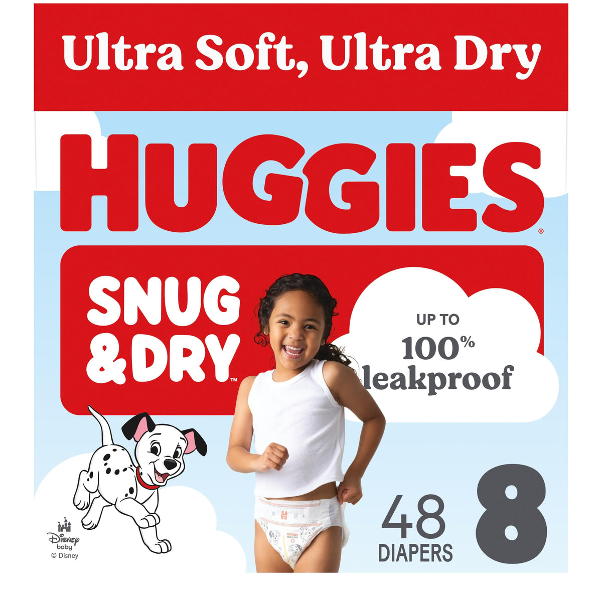 Huggies Snug & Dry Diapers Size 1, 44 Count Jansha Store