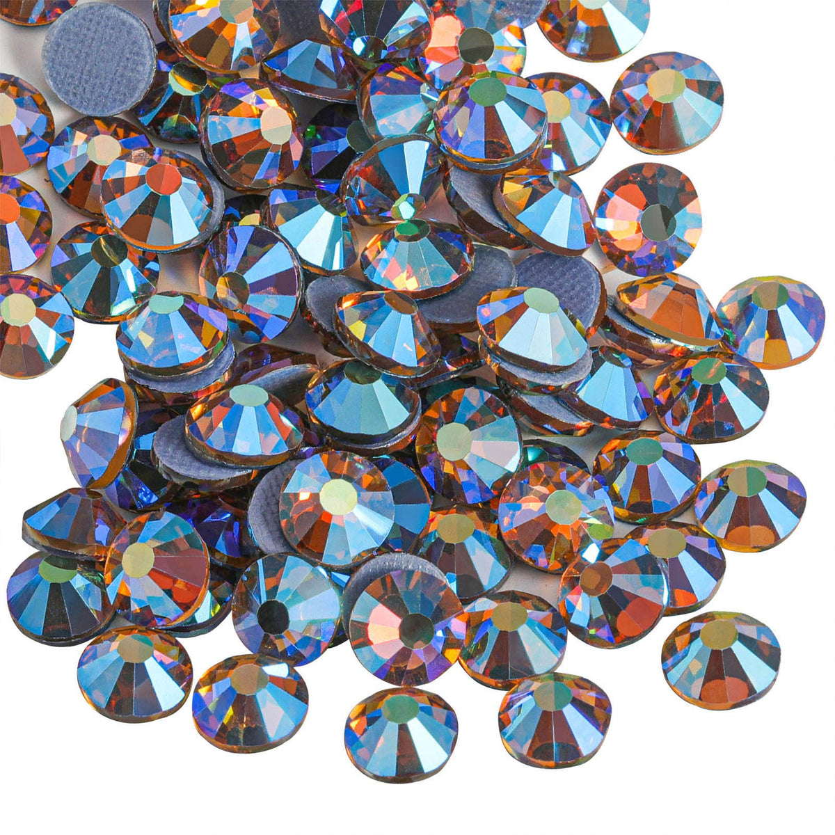 Beadsland Hotfix Rhinestones, Sapphire AB, SS10, 2880pcs Jansha Store