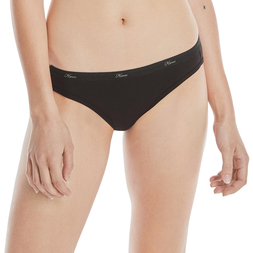 Hanes Women's Underwear Pack, 10-Pack, Full-Coverage Cotton Blend Panties, Moisture-Wicking Underwear for Women Jansha Store