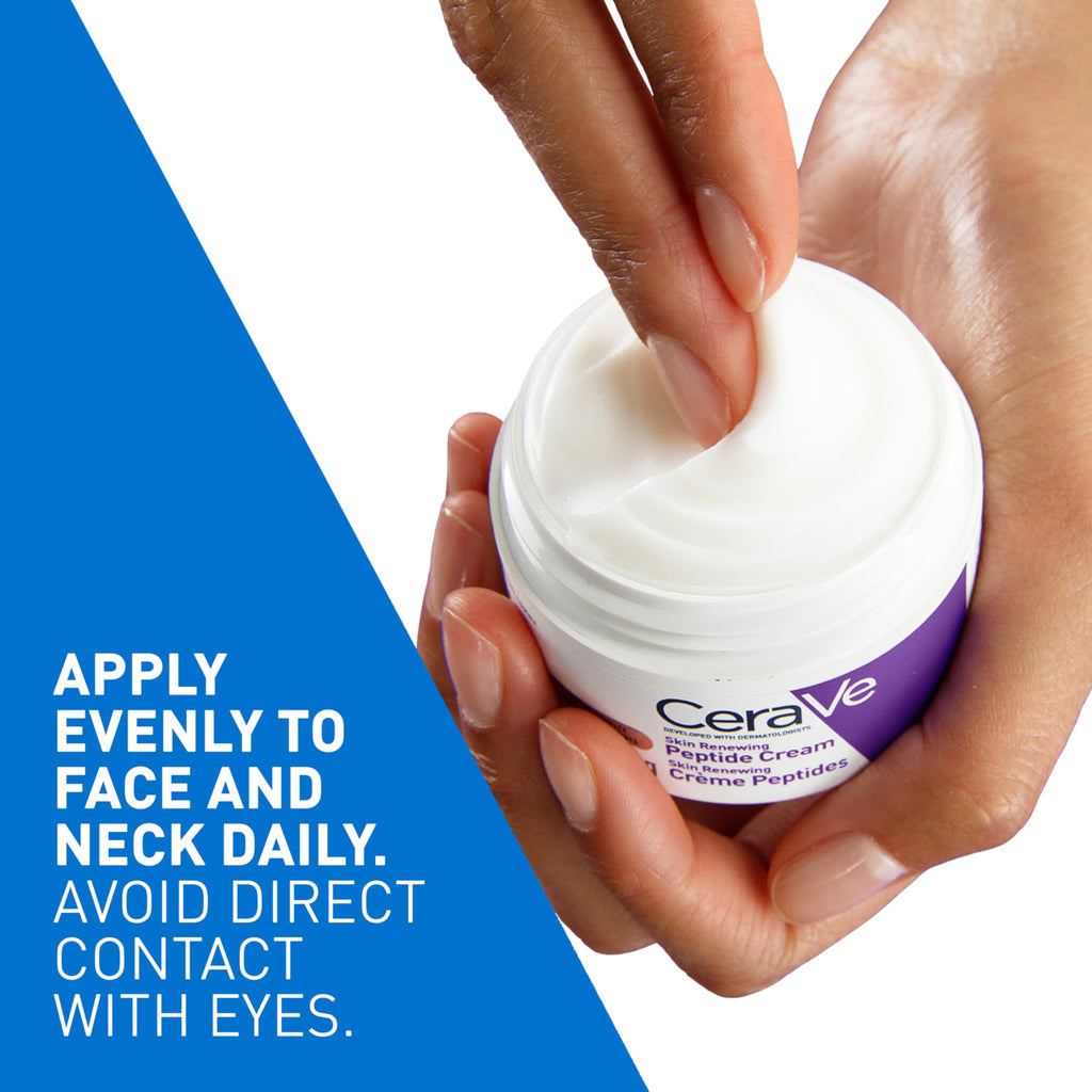 CeraVe Night Cream, Facial Moisturizer with Peptides & Niacinamide, 1.7oz Jansha Store