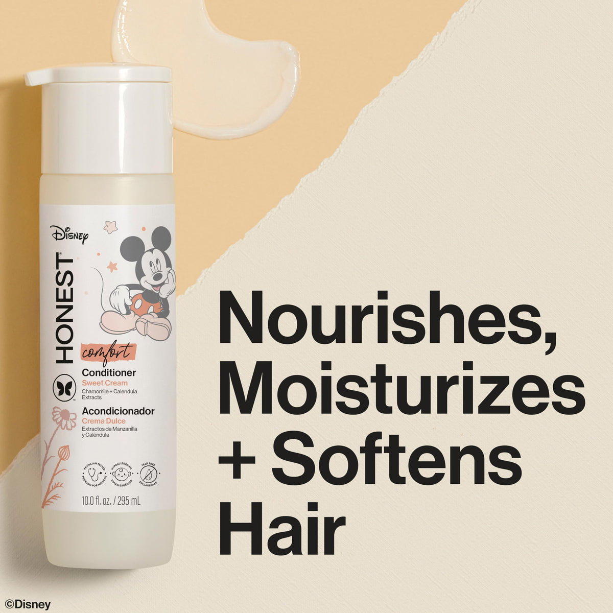 The Honest Company Conditioner, Hypoallergenic, Fragrance-Free, 10 fl oz Jansha Store