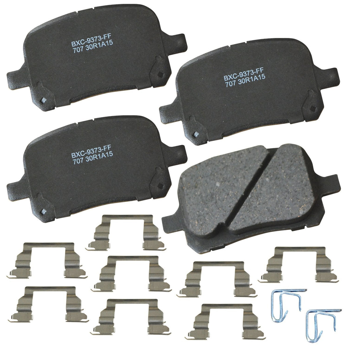 Bendix Premium SBC436A Ceramic Front Brake Pads for Toyota 4Runner 2002-2001, Hilux 2004, Tacoma 1998-1995 Jansha Store