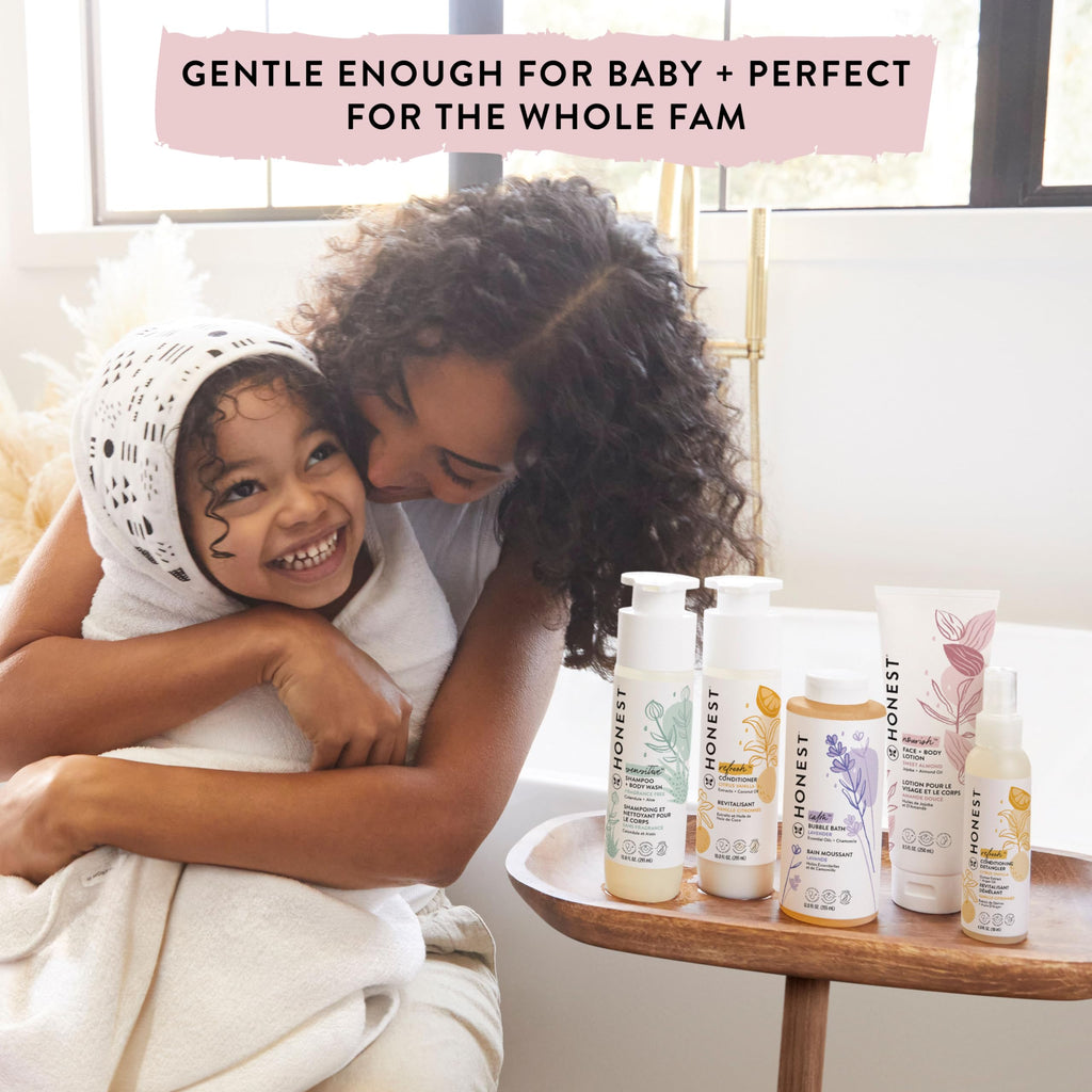The Honest Company Shampoo & Body Wash, Tear-Free, Fragrance-Free, 10 fl oz Jansha Store
