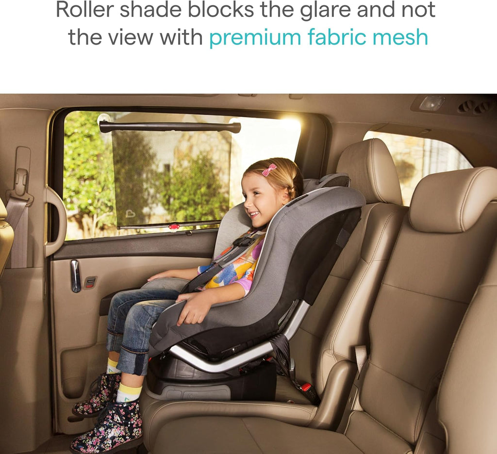 Munchkin Brica Sun Safety Car Window Shade for Baby, 2 Pack, Black Jansha Store