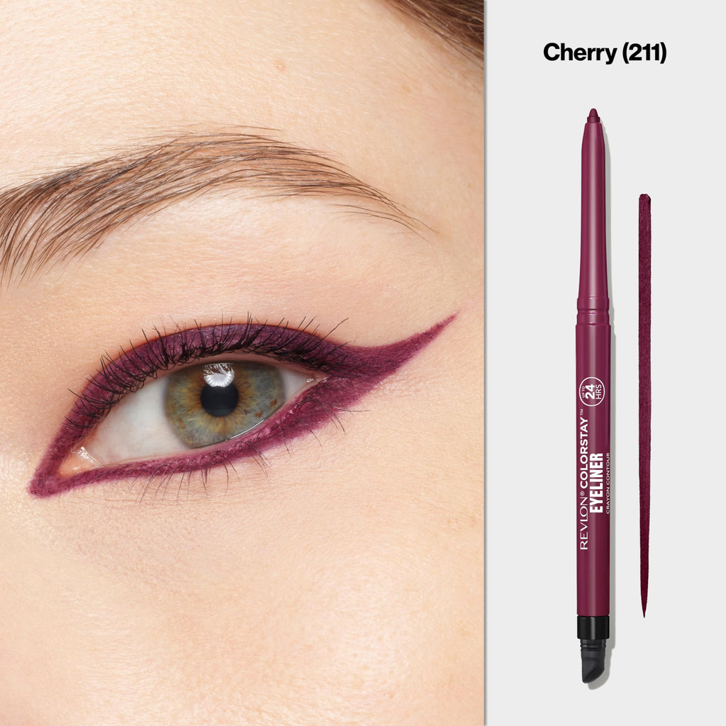 Revlon ColorStay Pencil Waterproof Eyeliner, 201 Black, 2 pack Jansha Store