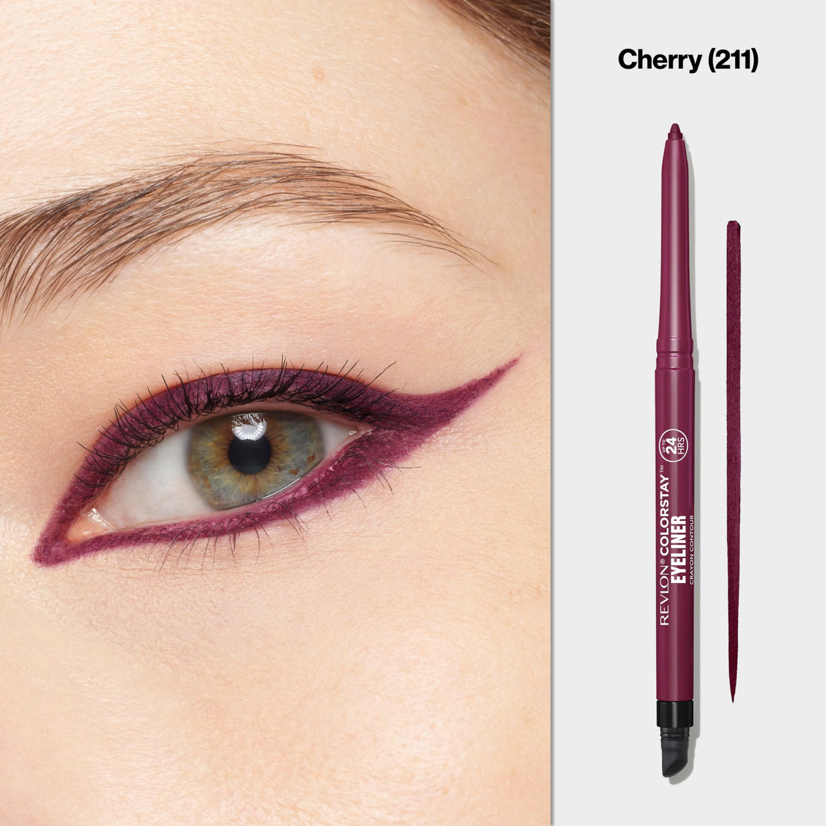 Revlon ColorStay Pencil Waterproof Eyeliner, 201 Black, 2 pack Jansha Store