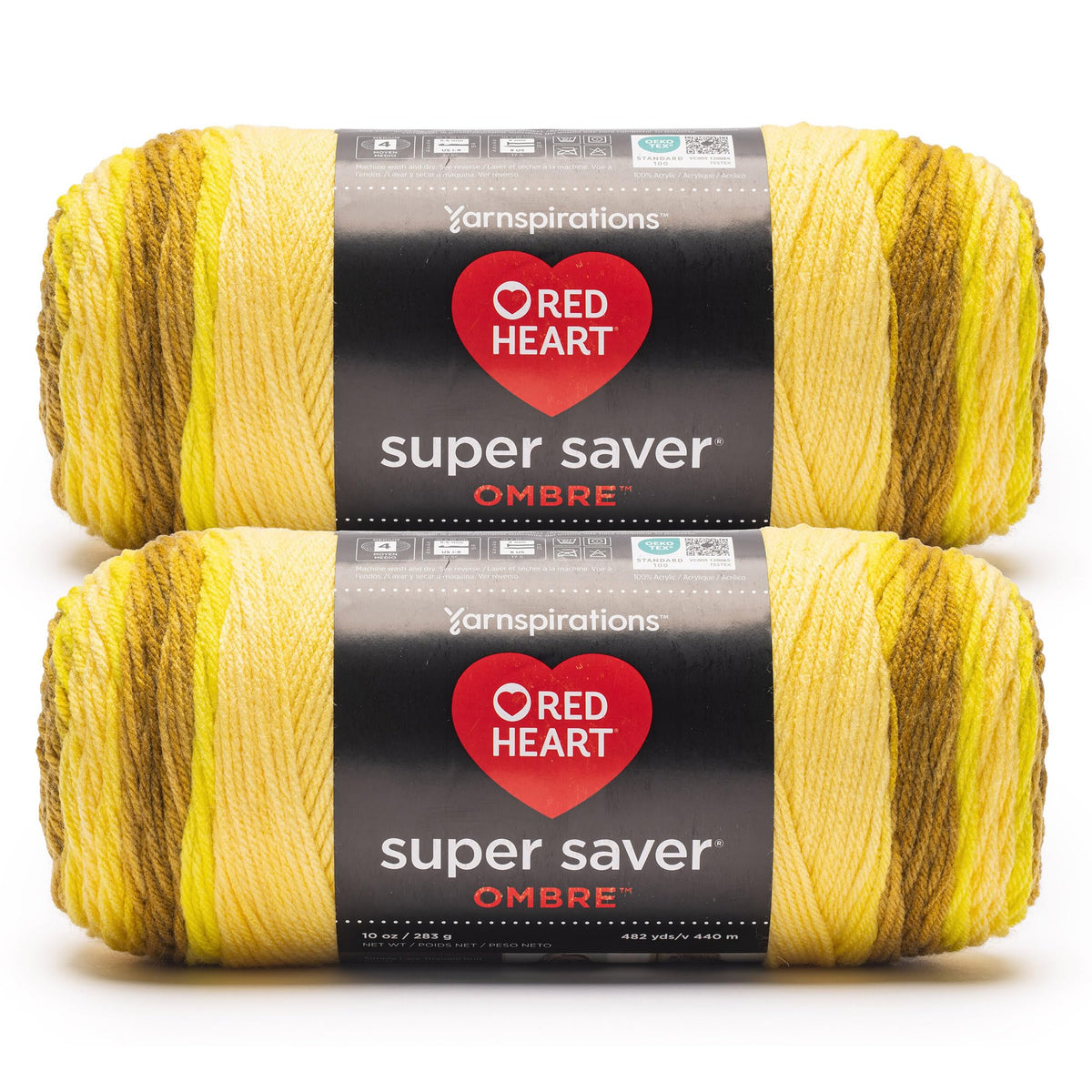 Red Heart Super Saver Yarn for Crocheting & Knitting, Cherry Red, Single Jansha Store