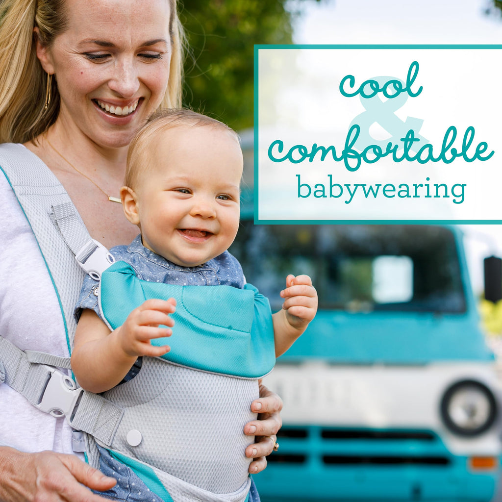 Infantino Flip 4-in-1 Baby Carrier Convertible Ergonomic, Rainbow Jansha Store