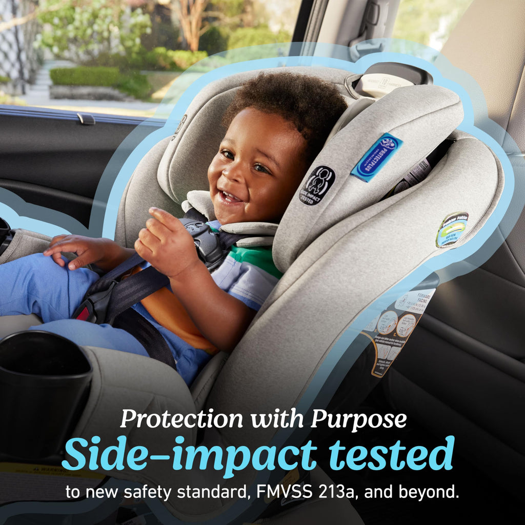 Graco Extend2Fit 2-in-1 Convertible Car Seat, Gotham Jansha Store