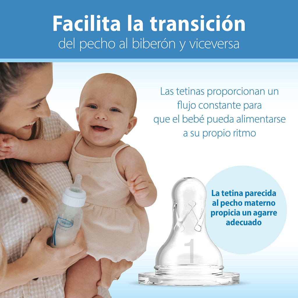 Dr. Brown's Anti-Colic Options+ Narrow Baby Bottle, Clear, 4 oz, 4-Pack Jansha Store