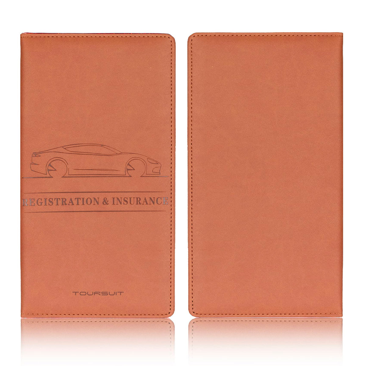 TOURSUIT Car Registration and Insurance Card Holder, Marble Black Jansha Store