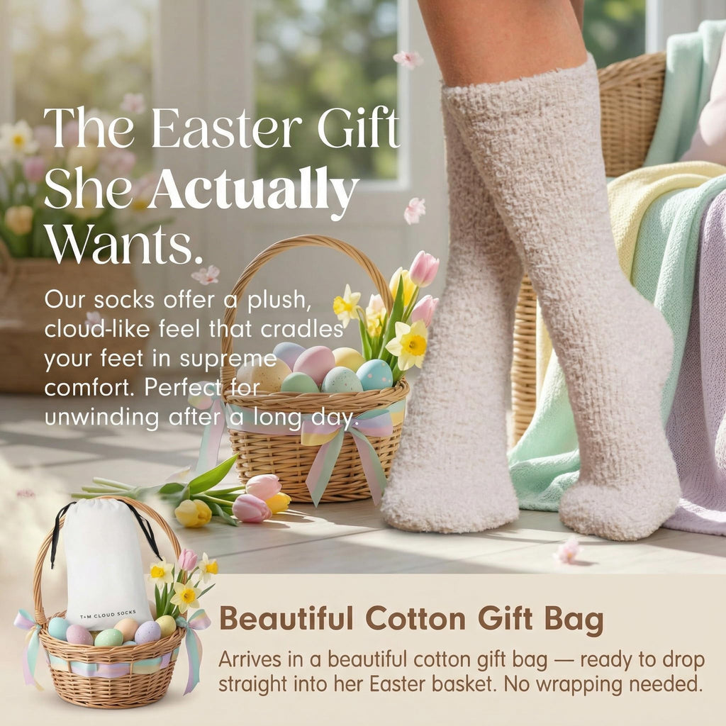 Unboxme Gifts Warm & Cozy Ultra-Luxe Cloud Fuzzy Socks, Gifts for Women Jansha Store