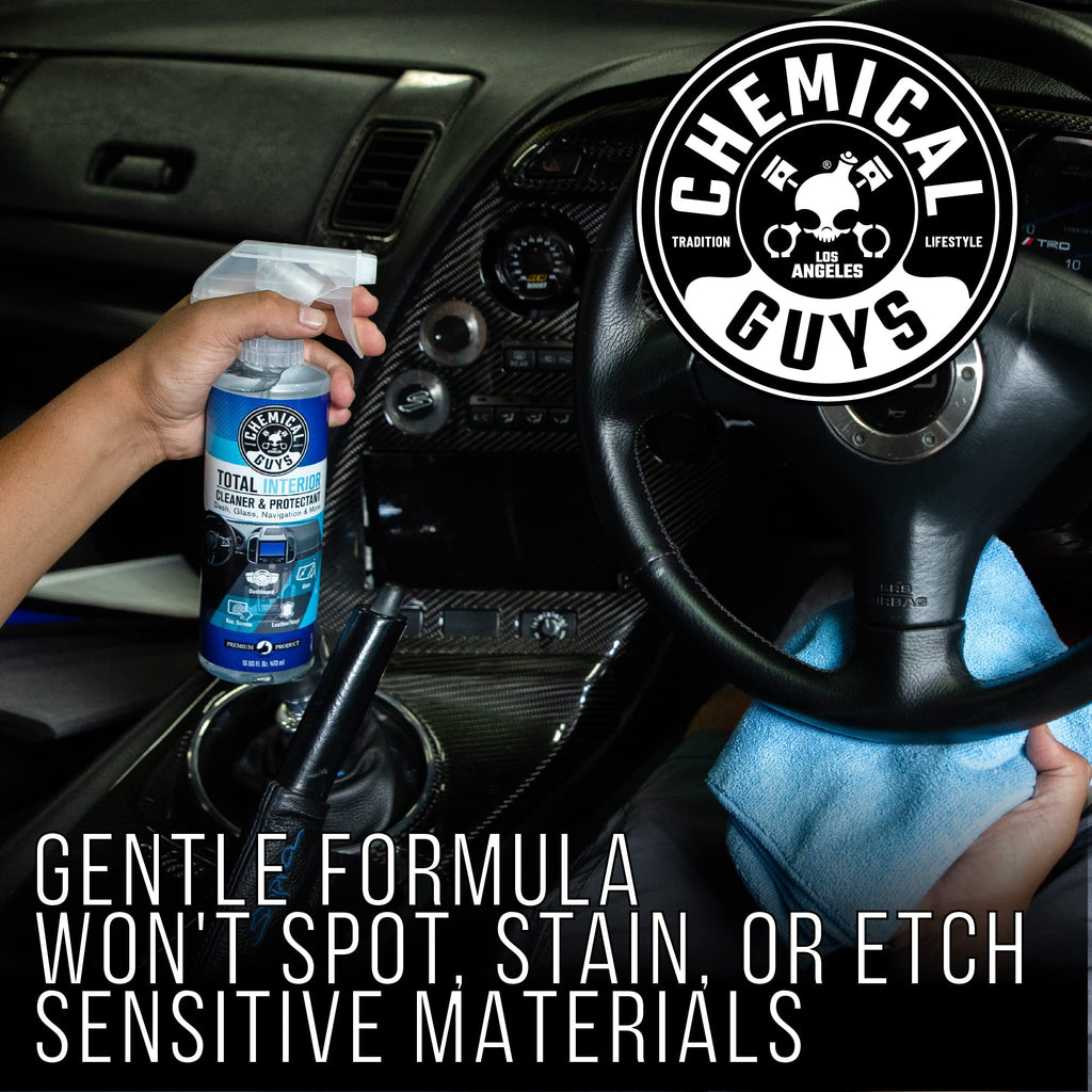 Chemical Guys, Total Interior Cleaner & Protectant, Leather & Vinyl, 16 oz Jansha Store