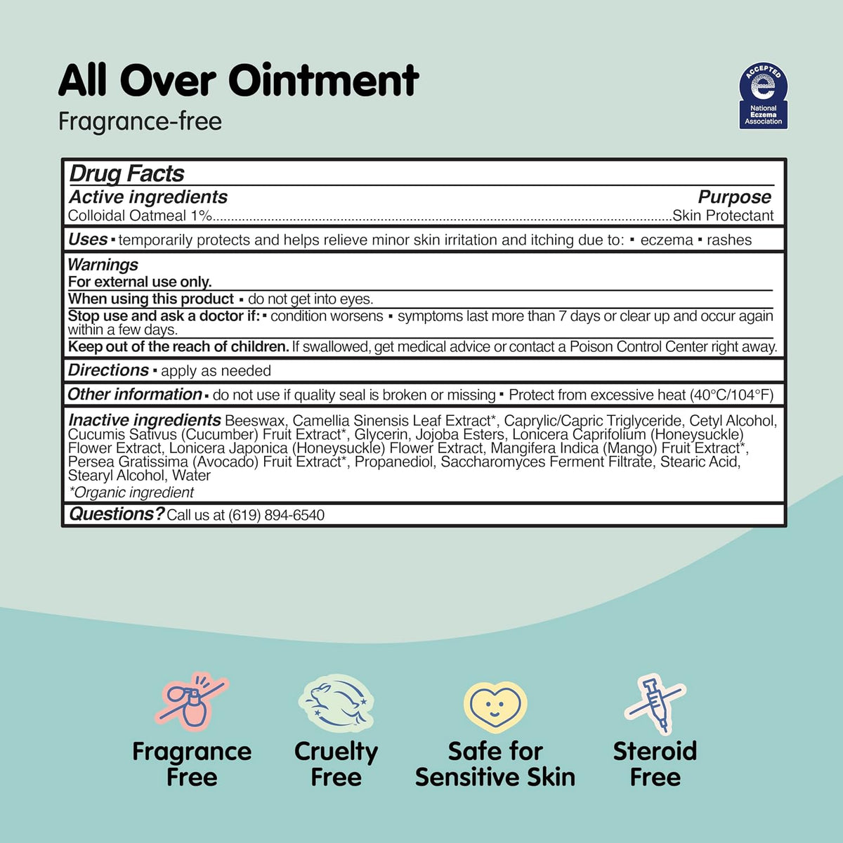 Tubby Todd All Over Ointment, Baby Eczema Cream for Sensitive Skin Jansha Store