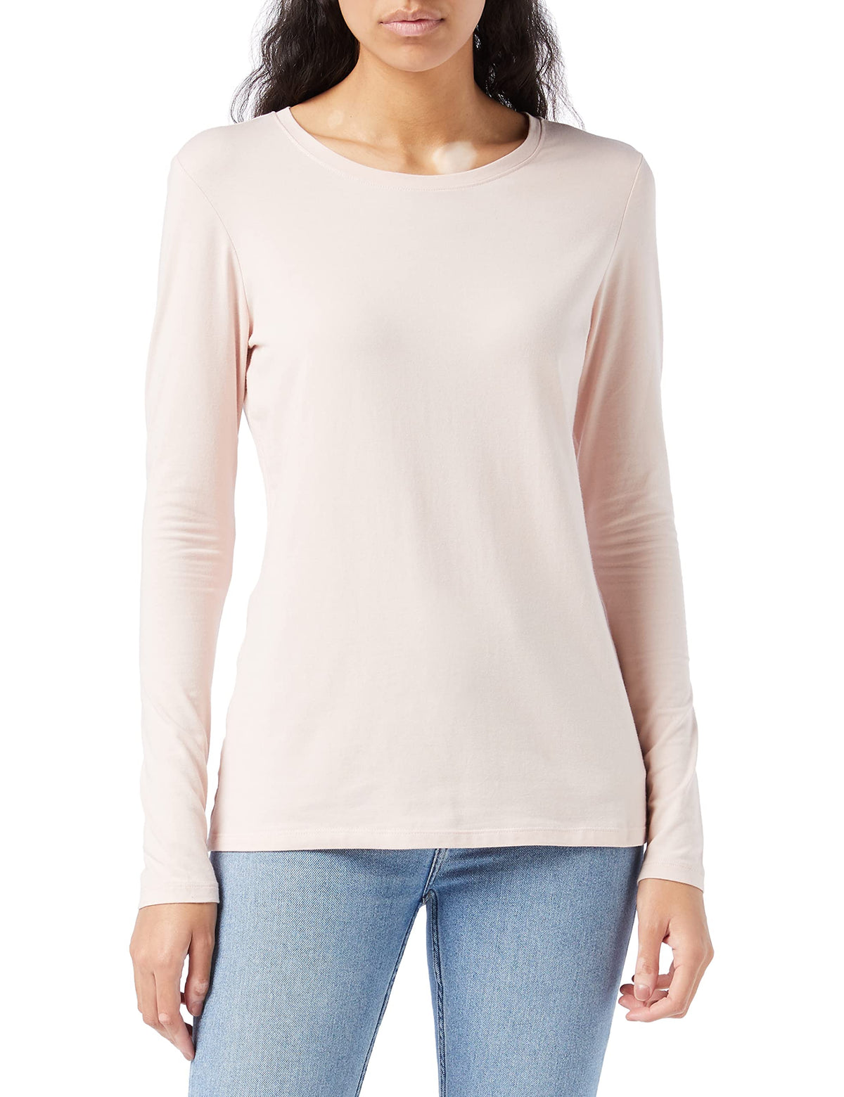Amazon Essentials Women's Regular-Fit Long-Sleeve Crewneck T-Shirt Jansha Store